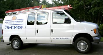 Heating and Cooling Van